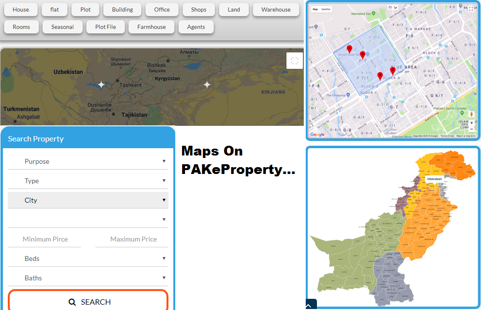 PAKeProperty and Google Maps Integration… Pioneers Always Step Ahead…