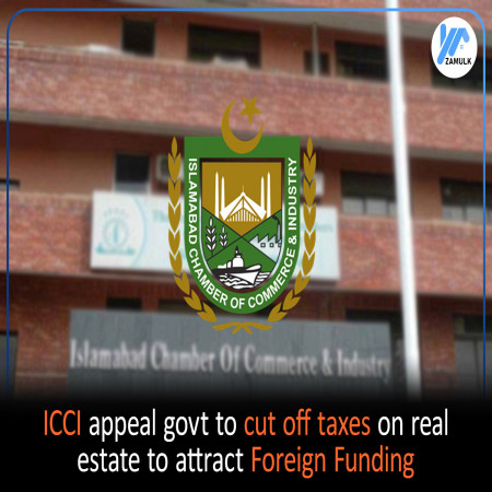 Icci appeal govt to cut off taxes on real estate to attract Foreign Funding