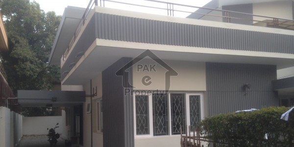 One Unit Double Storey House Available For Rent On Excellent Location F-7/1 Islamabad