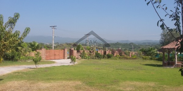 Beautiful Corner Plot For Sale In Naval Farms Housing Society, Islamabad.