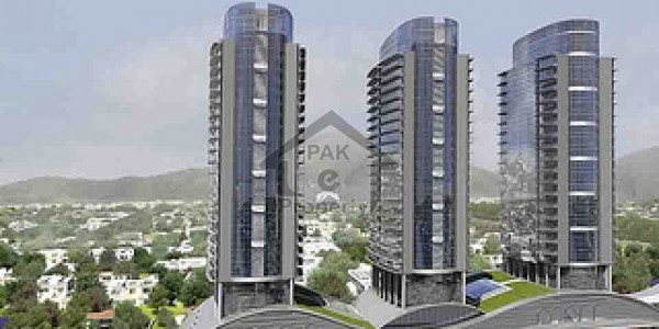 Margalla and City View 1 Bed apartment for sale in Centaurus Tower A, Islamabad. Situated in tower A