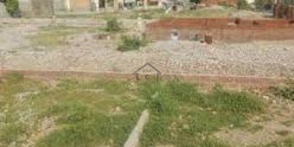 One Kanal Plot For Sale In Bahria Enclave