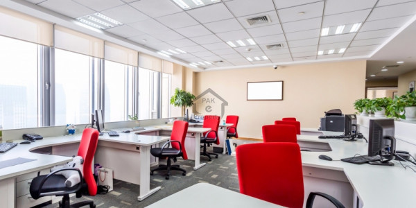 Gulberg 3-1,342 Sq. Ft.Office Is Available For Rent,