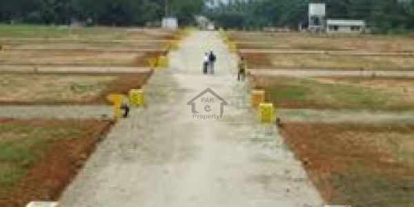 Bahria Town - Umar Block,9 Marla-Plot Is Available For Sale