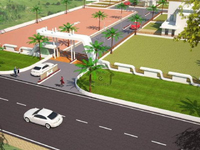 Bahria Town - Overseas Block,-250 Square Yard Park Facing Residential Plot For Sale