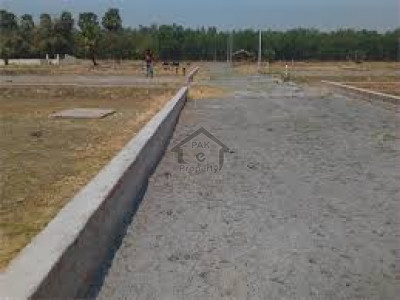 Bahria Town - Jasmine Block-Facing Park Plot For Sale In Lahore