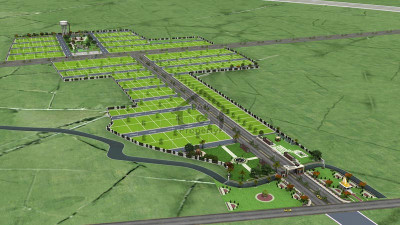 Faisal Town - F-18 ,- 8 Marla -  Plot For Sale  In A Block