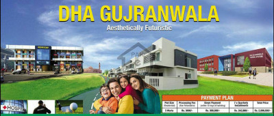 1 Kanal Residential plot file in DHA Gujranwala prime location