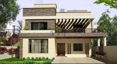 Bahria Town, - 5. 5 Marla  - Corner House For Sale .