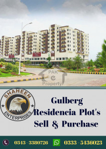 Gulberg Residencia Block P - Plot For Sale