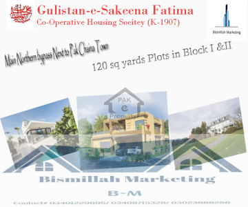 Gulistan-e-Sakeena Fatima co-Operative Housing Society(K-1907)