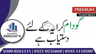 2 Acre Land Available For Rent At Fiedmc Expressway Faisalabad For Factory Or Warehouse
