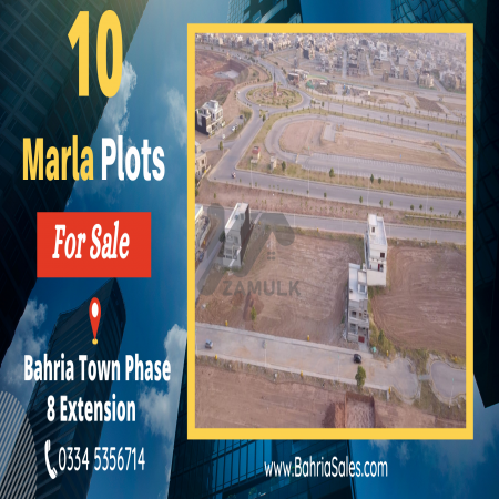 10 Marla Plot Precinct 3 Bahria Town Phase 8 Extension Rawalpindi