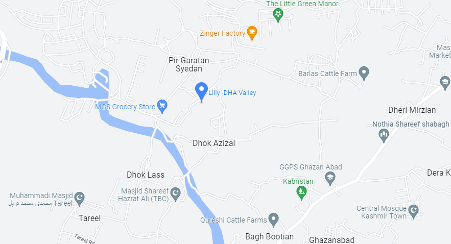 Commercial Plot For Sale In DHA Valley - Lilly Sector