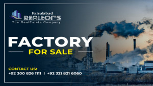 Factory Available For Jaranwala Road, Khurrianwala Faisalabad
