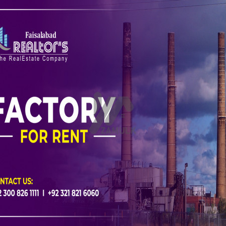 Factory Available For Jaranwala Road, Khurrianwala Faisalabad