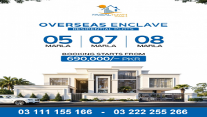 Faisal town Overseas Enclave 5 Marla plot for sale