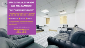 Office available for rent Blue Area Islamabad